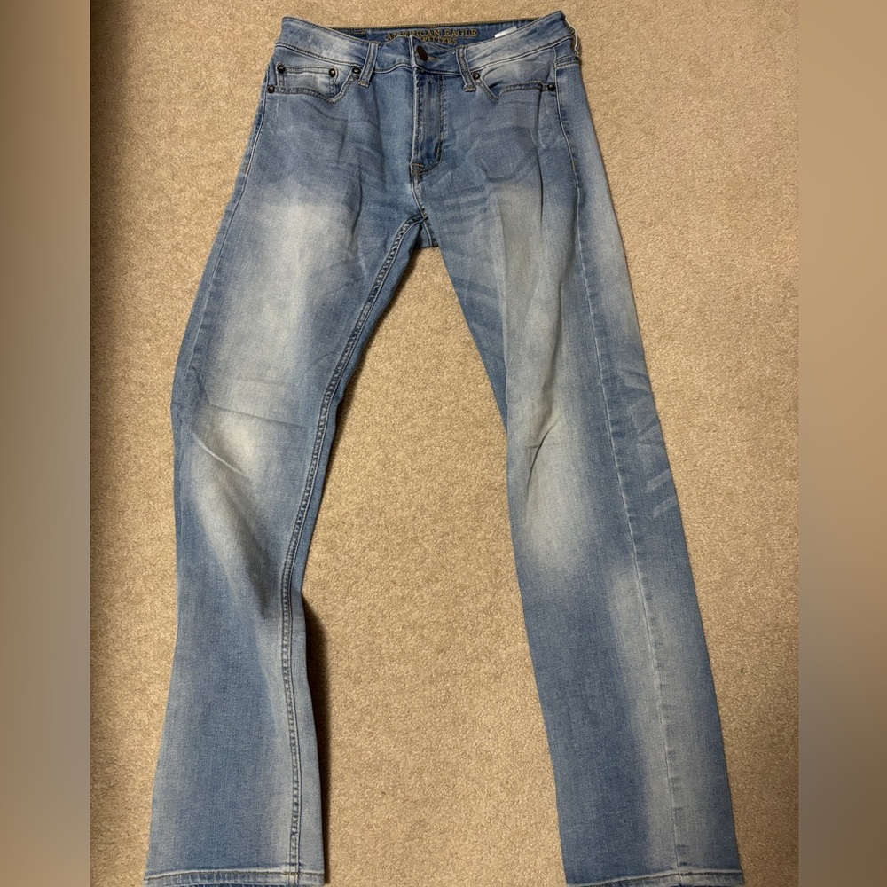 Faded AEO Jeans Slim Straight (29/32)